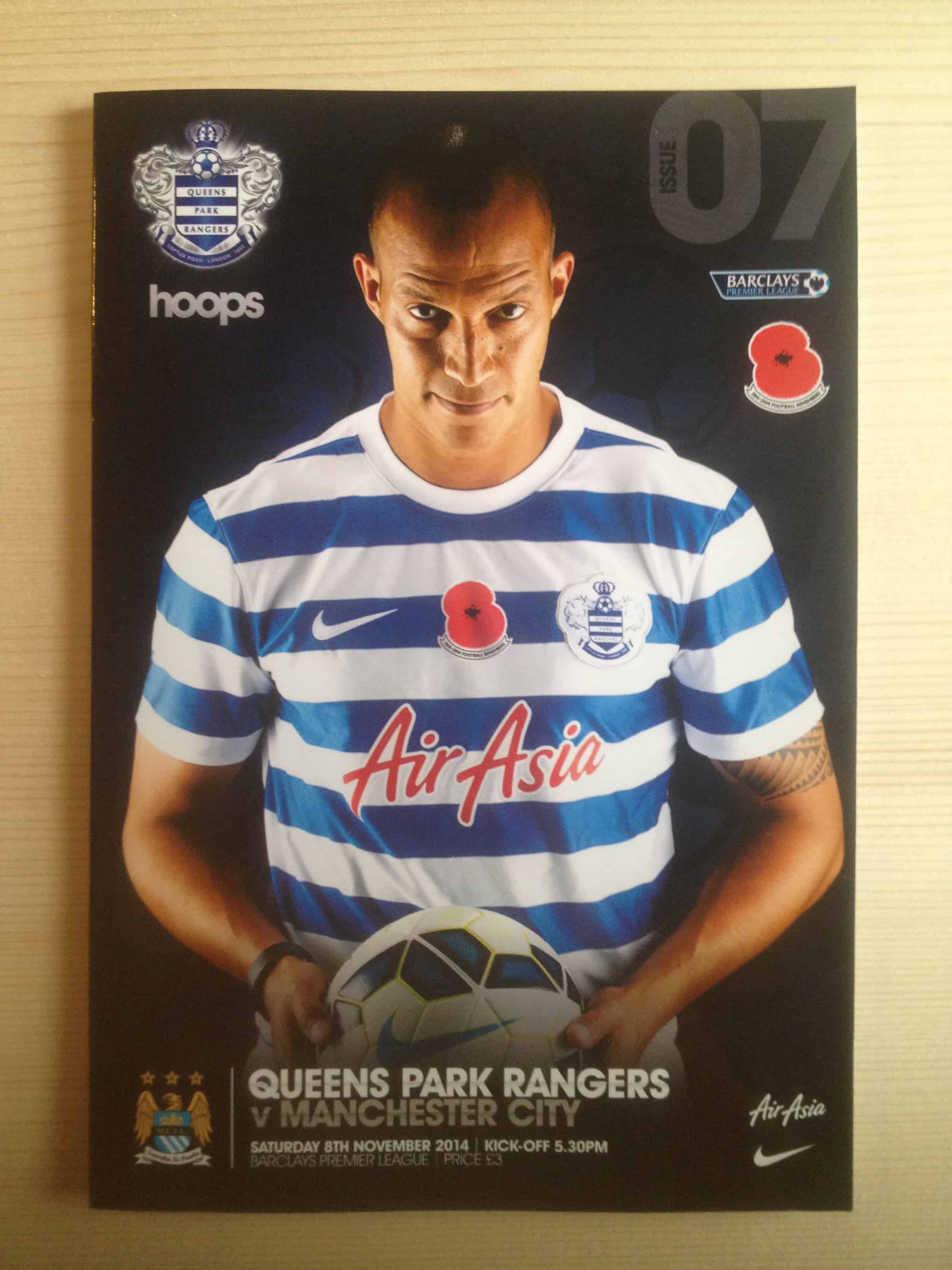 Queens Park Rangers FC v Manchester City FC